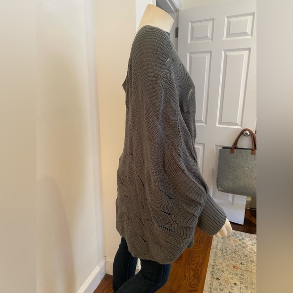 Fun and Flowy Dolman sleeve, off Shoulder Sweater - Picture 2 of 6